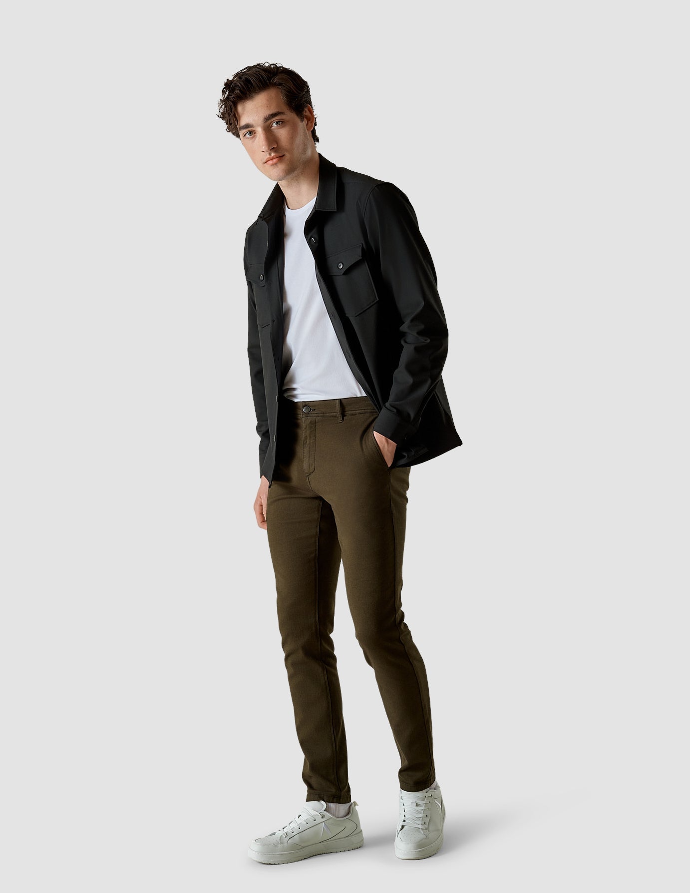 Classic Pants Slim North Green